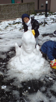 雪だるま 雪だるま